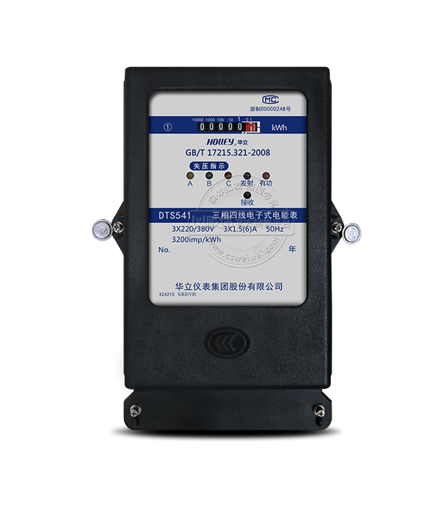 杭州華立DTS541三相四線電子式電能表|1級（計度器）